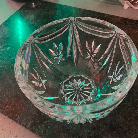 VINTAGE WATERFORD CRYSTAL ROSE BOWL - Picture 10 of 11